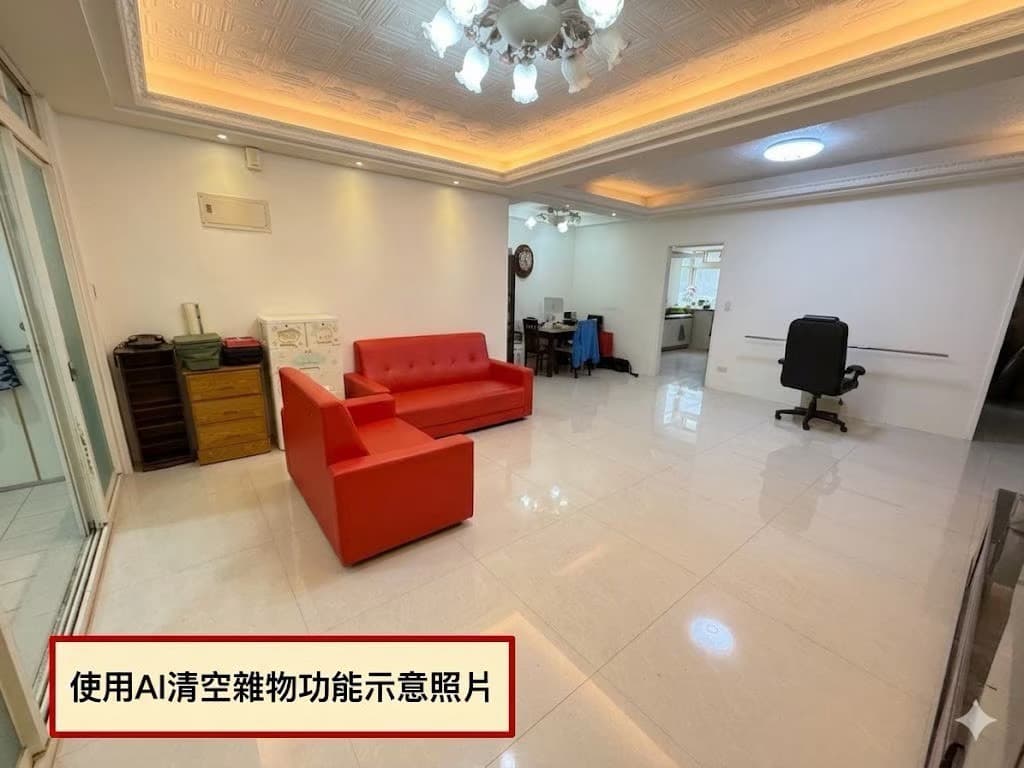 七條通室內37坪超大三房|三面採光・零公設・頂樓增建空間