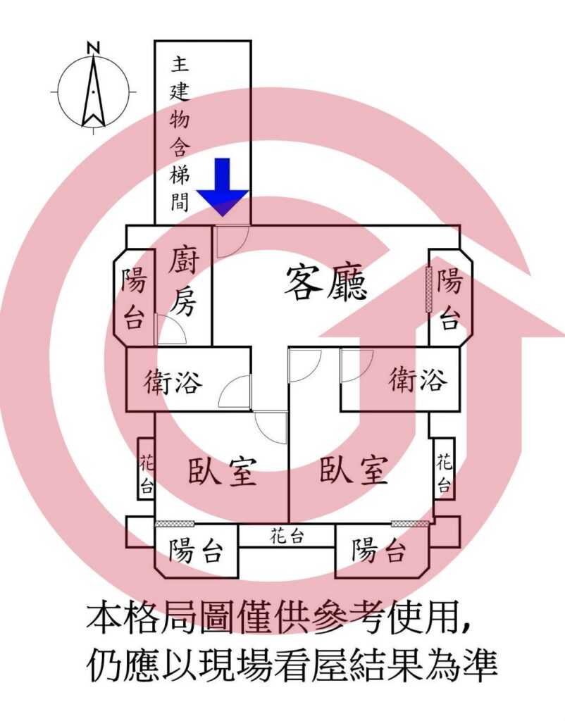 日若山莊甜甜價電梯景觀兩房，雙衛開窗（有影片）