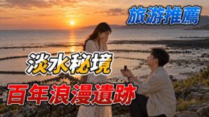 百年浪漫遺跡,淡水私藏秘境 旅游推薦 淡水石滬心